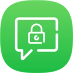 locker for whats chat app android application logo